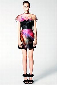 TopRq.com search results: Outer space motif dress by Christopher Kane