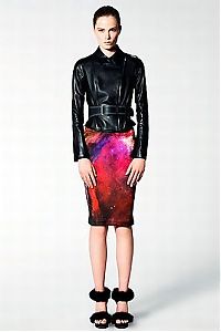 People & Humanity: Outer space motif dress by Christopher Kane