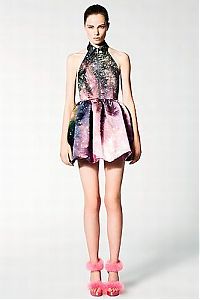 People & Humanity: Outer space motif dress by Christopher Kane