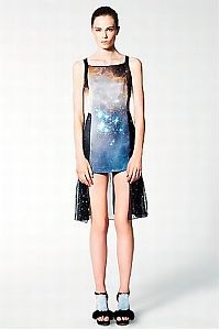 People & Humanity: Outer space motif dress by Christopher Kane