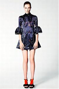 People & Humanity: Outer space motif dress by Christopher Kane