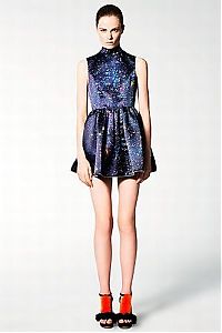 People & Humanity: Outer space motif dress by Christopher Kane