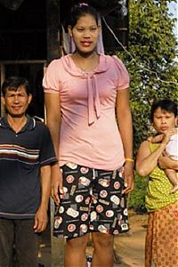 TopRq.com search results: Malee Duangdee, world's tallest teen girl