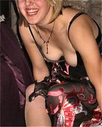 People & Humanity: breasts cleavage girl