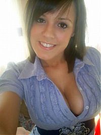 People & Humanity: breasts cleavage girl