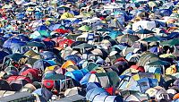 People & Humanity: Glastonbury Festival 2011, England, United KIngdom