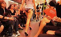 People & Humanity: Chevrolet Underground Catwalk 2011, Berlin Fashin Show on Subway Train