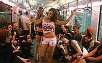 People & Humanity: Chevrolet Underground Catwalk 2011, Berlin Fashin Show on Subway Train