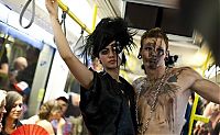 People & Humanity: Chevrolet Underground Catwalk 2011, Berlin Fashin Show on Subway Train