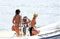 People & Humanity: summer bikini beach girls recreate on yacht vessels