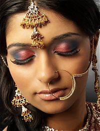 People & Humanity: Wedding bride, India