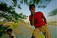 People & Humanity: Train surfing, Bangladesh