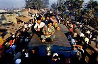 People & Humanity: Train surfing, Bangladesh