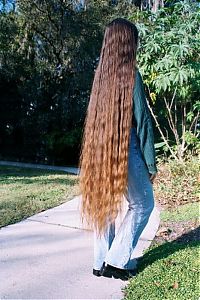 People & Humanity: long haired girl