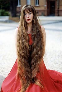 People & Humanity: long haired girl