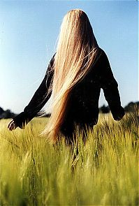 People & Humanity: long haired girl