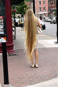 People & Humanity: long haired girl