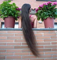 People & Humanity: long haired girl