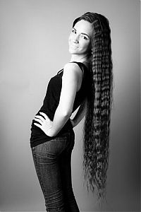 People & Humanity: long haired girl