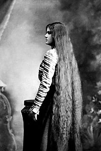 People & Humanity: long haired girl