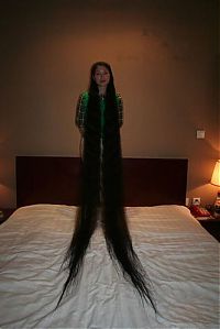 People & Humanity: long haired girl