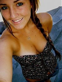 People & Humanity: breasts cleavage girl