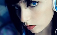 People & Humanity: girl with blue eyes
