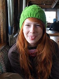 People & Humanity: young red haired girl portrait