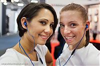 People & Humanity: IFA trade show girls, Berlin, Germany