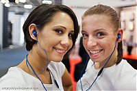 People & Humanity: IFA trade show girls, Berlin, Germany