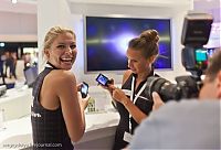 People & Humanity: IFA trade show girls, Berlin, Germany