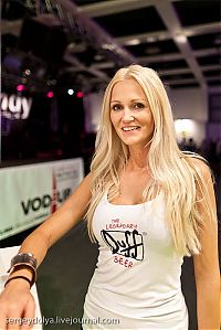 People & Humanity: IFA trade show girls, Berlin, Germany