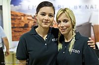 People & Humanity: IFA trade show girls, Berlin, Germany