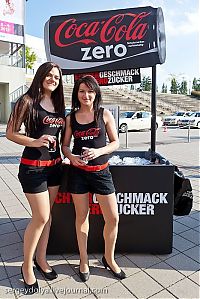 People & Humanity: IFA trade show girls, Berlin, Germany