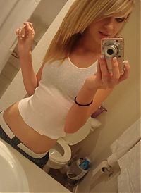 People & Humanity: young teen college girl portrait