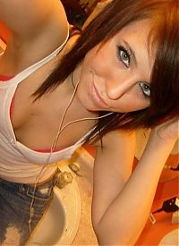 People & Humanity: young teen college girl portrait