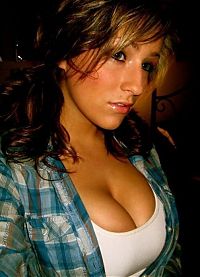 People & Humanity: young teen college girl portrait