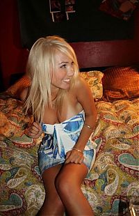 People & Humanity: young teen college girl portrait