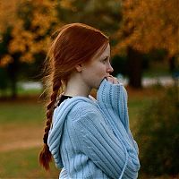 People & Humanity: young red haired girl portrait