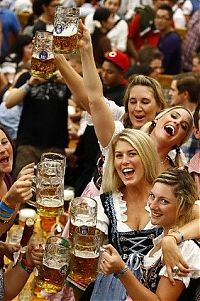 People & Humanity: Oktoberfest 2011 girls, Munich, Germany