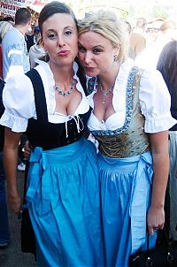 People & Humanity: Oktoberfest 2011 girls, Munich, Germany