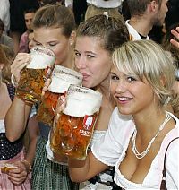 People & Humanity: Oktoberfest 2011 girls, Munich, Germany