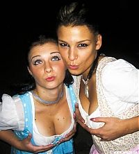 People & Humanity: Oktoberfest 2011 girls, Munich, Germany