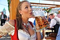 People & Humanity: Oktoberfest 2011 girls, Munich, Germany