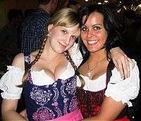 People & Humanity: Oktoberfest 2011 girls, Munich, Germany