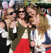 People & Humanity: Oktoberfest 2011 girls, Munich, Germany