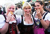 People & Humanity: Oktoberfest 2011 girls, Munich, Germany