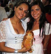 People & Humanity: Oktoberfest 2011 girls, Munich, Germany