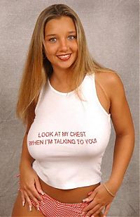 TopRq.com search results: girl with a funny t-shirt