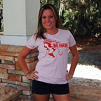 TopRq.com search results: girl with a funny t-shirt